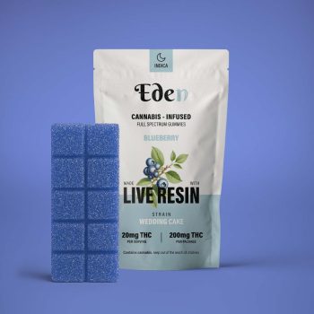 live resin thc gummies eden 200mg