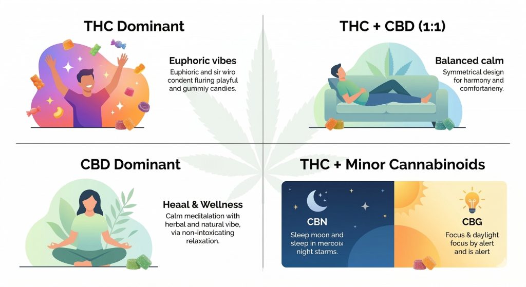 the right cannabinoid for your edible
